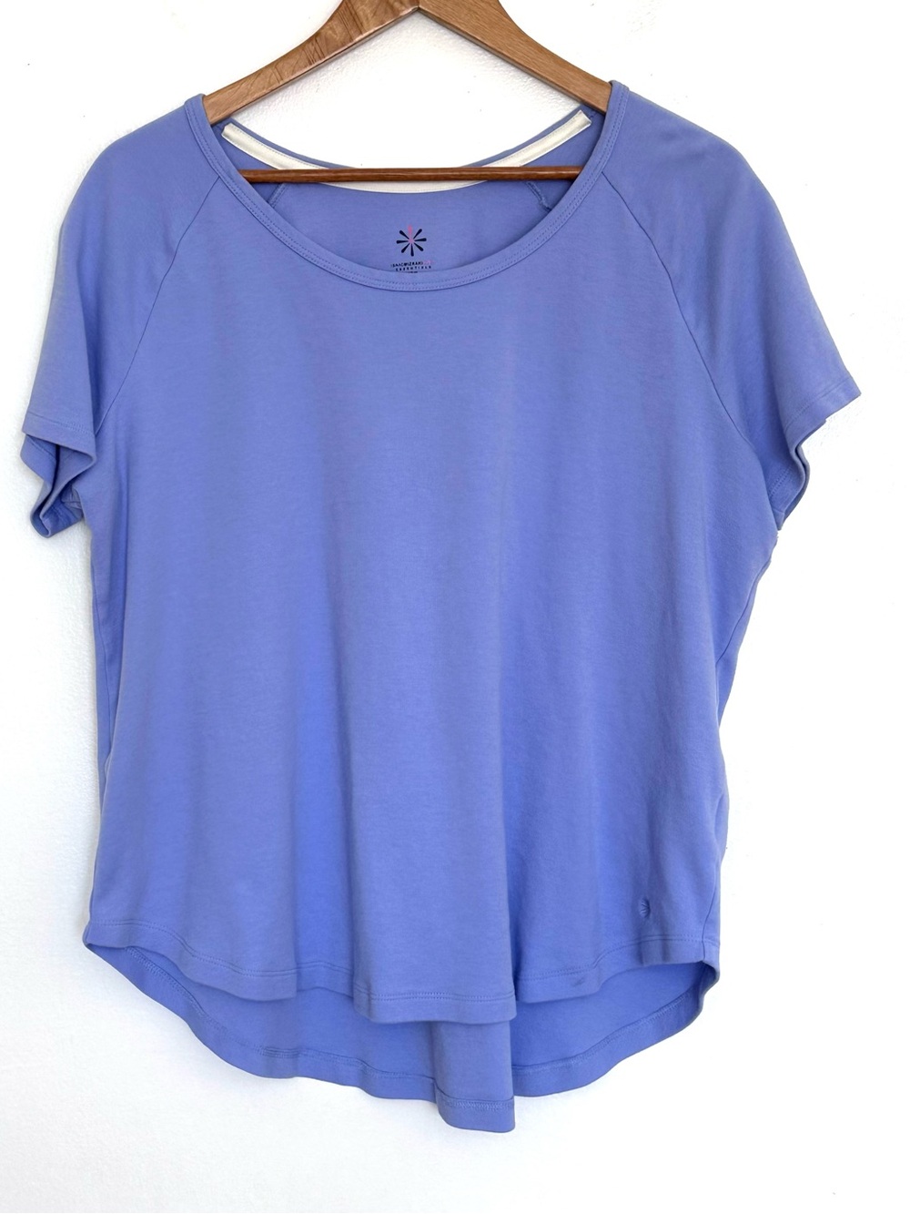 Isaac Mizrahi Live Shirt Women’s XL Cotton Short Sleeve Pullover Top
